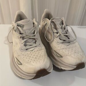 Hoka Running Shoes white size 10
